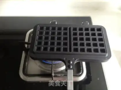 Make original waffles step 7