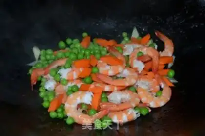 Make Peas, shrimp step 5