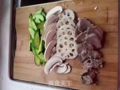 Make Three pig tongues step 5
