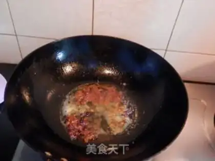 Make Salt fish eggplant step 4