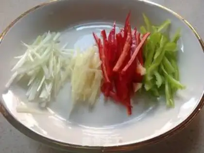 Make Spicy tofu step 1