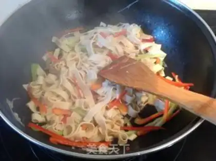 Make Spicy tofu step 4