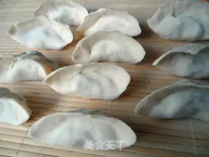 Make Scribble mushroom dumplings step 8