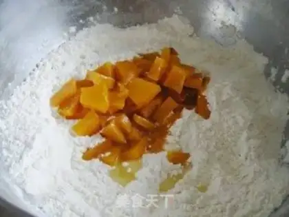 Make Double-coloured rolls step 1