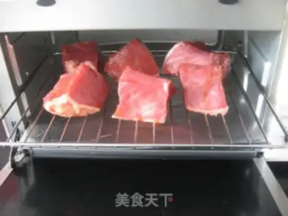 Make Honey sauce and roast meat step 4