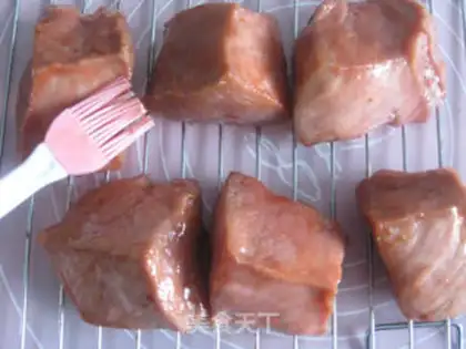 Make Honey sauce and roast meat step 5