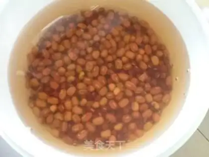 Make Coconut red beans step 0