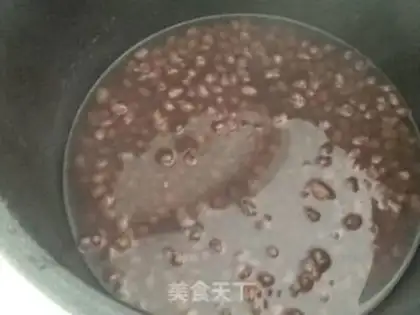 Make Coconut red beans step 1