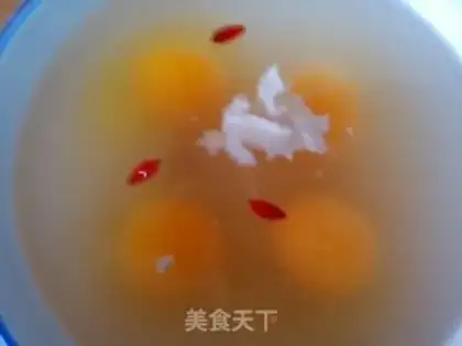Make Pussy steamed eggs step 2