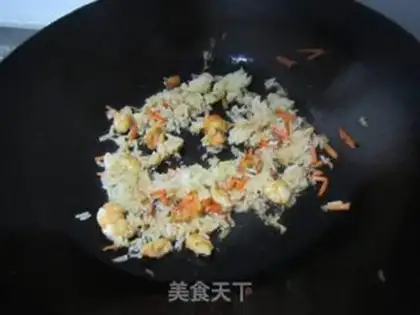 Make Shrimp rice step 5