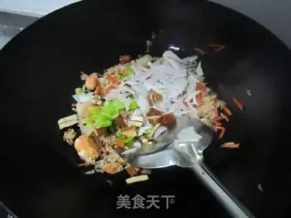 Make Shrimp rice step 6