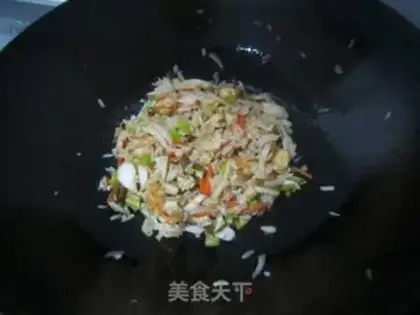 Make Shrimp rice step 7