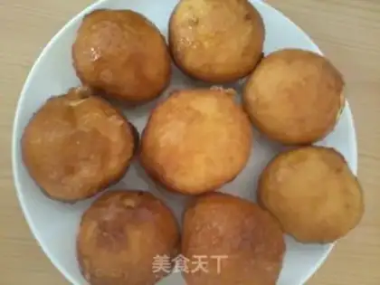 Make Berlin fried ball step 4