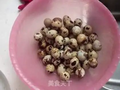 Make Five quail eggs step 0