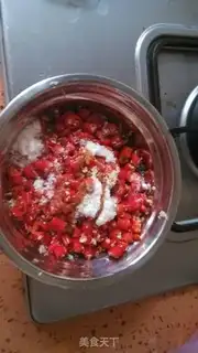 Make Pepper chopping step 7