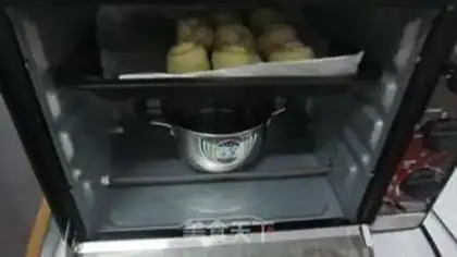 Make Sesame milk buns step 7