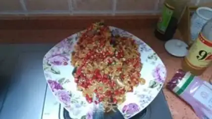 Make Pepper chopping step 10