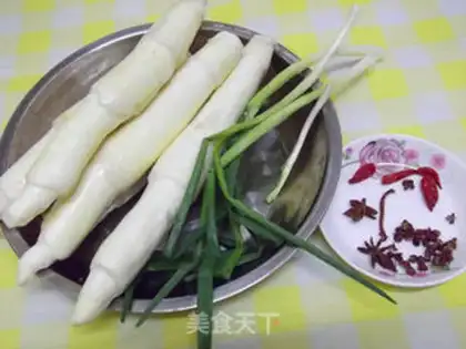 Make The oily white silk step 0