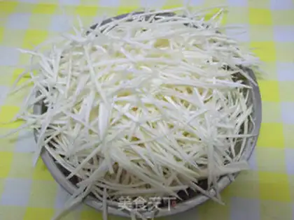 Make The oily white silk step 1