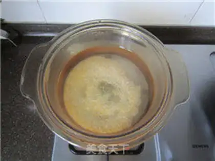 Make The porridge of the mountain step 1