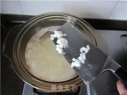 Make The porridge of the mountain step 3