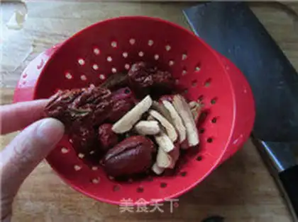 Make The porridge of the mountain step 6