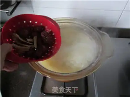 Make The porridge of the mountain step 7
