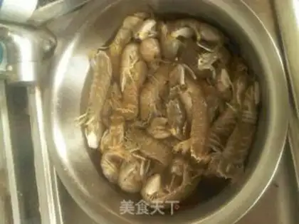Make Skinned shrimp step 0