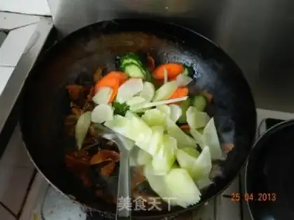 Make Mushu meat step 7