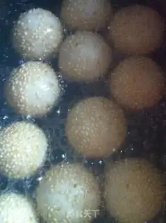 Make Mango sesame ball step 6