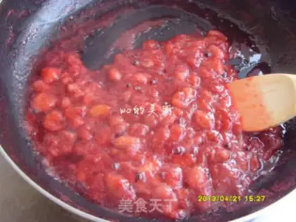 Make Homemade strawberry sauce step 13