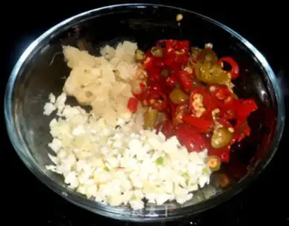 Make Fresh spicy shrimp step 1
