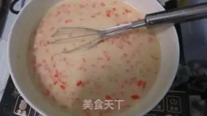 Make Three minutes of fast-nurning breakfast -- carrot omelet step 5