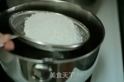 Make Chocolate lava cake step 1