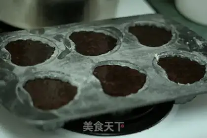 Make Chocolate lava cake step 6