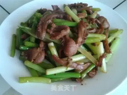 Make Garlic fried oxen step 5