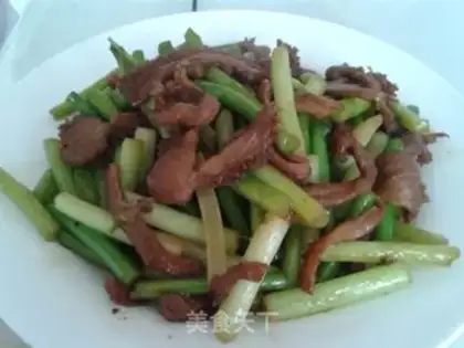 Make Garlic fried oxen step 6
