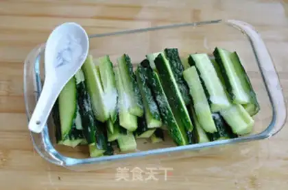 Make Spicy cucumber step 2