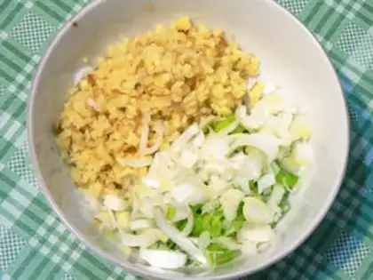 Make The mushroom veggie bag step 6