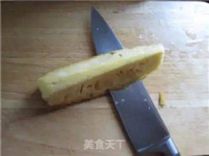 Make The pineapple boat grunts step 10