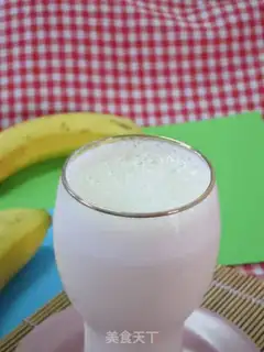 Make Banana soya juice step 5