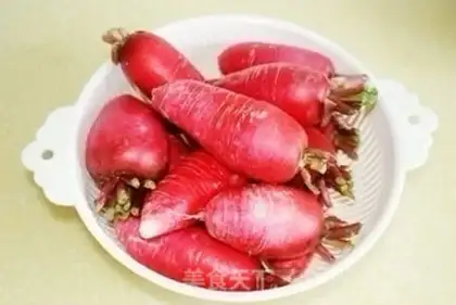 Make Pour a soup radish dumpling step 0