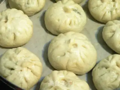 Make The mushroom veggie bag step 14
