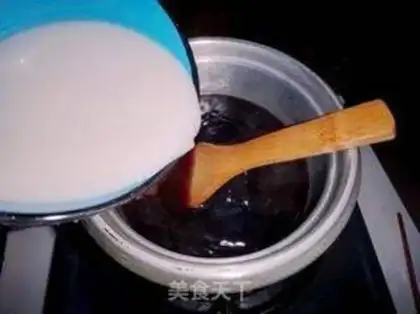 Make Black rice soup step 3