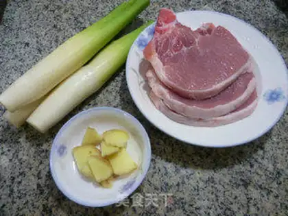 Make Blackwood, white pork chops step 1
