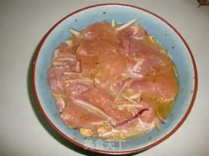 Make Onion pork chop step 2