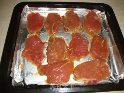 Make Onion pork chop step 3
