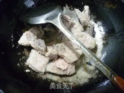 Make Blackwood, white pork chops step 8