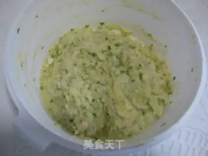 Make Celery fishballs step 5