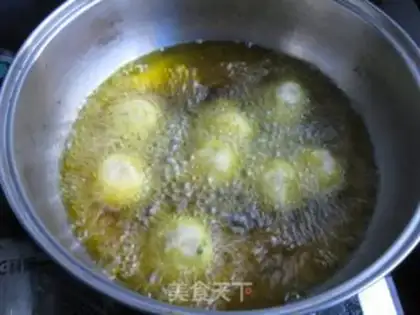 Make Celery fishballs step 6